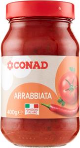 SALCE ARRABIATA CONAD 400 GR