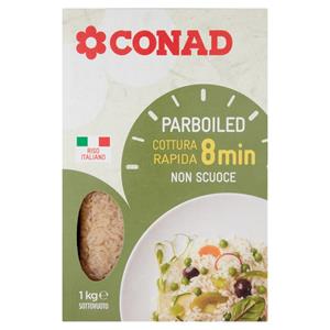 ORIZ RIBE PARBOILED CONAD 8MIN 1 KG