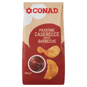 PATATINA CASARECCE BBQ CONAD 130 GR