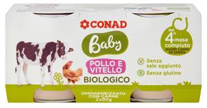 OMOG.POLLO/VITELLO CONAD BIO G80X2