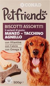 PETFRIENDS BISCOTTI CONAD GR.500