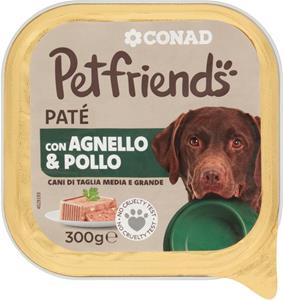 PETF PATE AGN./POLLO CONAD GR.300