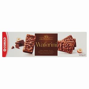 WAFERINI CONAD GR.100 CIOCCOLATO