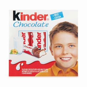 KINDER CHOCOLATE T4 GR.50