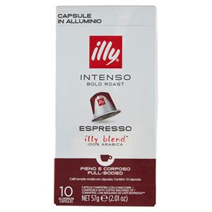 KAFE KAPSULE ILLY INTENSO NESPR 10C