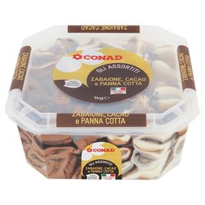 AKULLORE ME ZABAIONE KAKAO PANNA COTTA  CONAD 1 KG