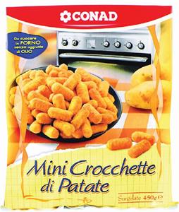 MINIKROKETA PATATESH CONAD 450 GR