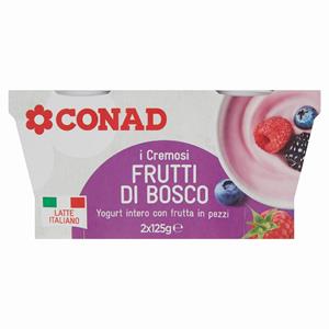 KOS KREMOZ ME FRUTA PYLLI CONAD 2X125 GR