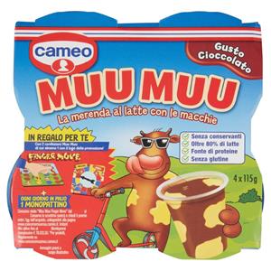 MUU MUU CIOCCOLATO 115gX4 CAMEO