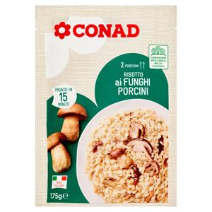 RIZOTO ME KERPUDHA PORCINI CONAD 175 GR