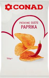 PATATINE ME PAPRIKA CONAD 150 GR