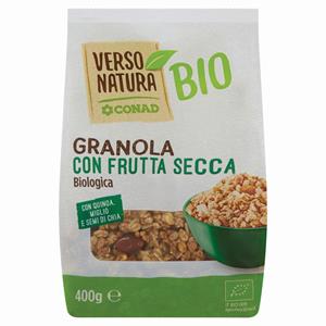 GRANOLA ME FRUTA TE THATA V.N.BIO CONAD 400 GR