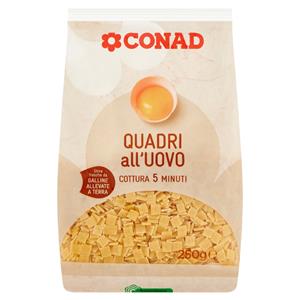 MAKARONA QUADRI CONAD N.49 250 GR