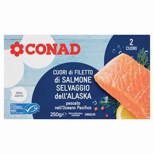 ZEMER FILETO SALMONI CONAD 250 GR