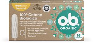 TAMPON NORMAL O.B ORGANIC 16CP