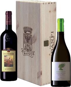 VERE VERMENTINO DALADEI+ROSSO MONTALCINO BANFI 2X75 CL