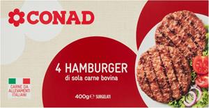 HAMBURGER ME MISH VICI CONAD 400 GR