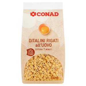 MAKARONA DITALINI RIGATI CONAD N.55 250 GR