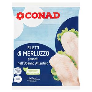 FILETO MERLUCI CONAD 500 GR