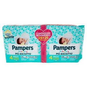 PAMPERS B.DRY PD MAXI 50 NR4 7-18KG