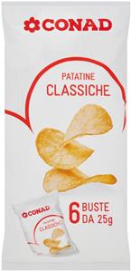 PATATINA KLASIKE CONAD 6X25 GR