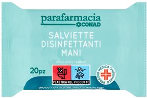 SALVIETTE DISINFET.PMC CONAD 20PZ