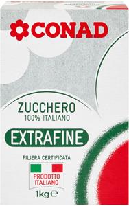 ZUCCHERO EXTRAFINE 100% ITAL.CND1KG