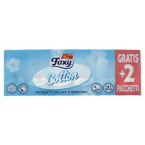 FOXI FAZZOLETTI COTTON PAC.10+2 4V