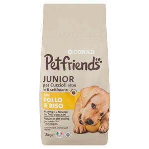 PETFR.JUNIOR POLLO/RISO 1.5KG