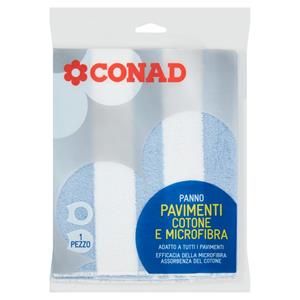 PANNO PAVIMENTI COTONE MICROF.CONAD