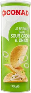 PATATINA LE SFIZIOSE SOUR CREAM CONAD 175 GR