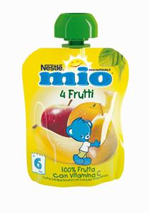 MIO POUCH 4 FRUTAT 90 GR