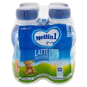 LATTE MELLIN 1 LIQ.4X500 ML