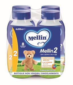 LATTE MELLIN 2 LIQ. 4X500 ML