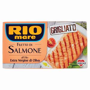 FILETO SALMONI ZGARE ME VAJ ULLIRI RIO MARE 125 GR