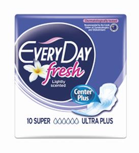 PECETA MUJORE NORMAL  EVEREDAY FRESH ULTRA PLUS 10CP