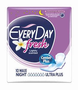 PECETA MUJORE EVERYDAY FRESH ULTRA PLUS MAXI 10CP