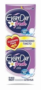 PECETA MUJORE EVERYDAY FRESH DUO ECONOMY MAXI 18CP