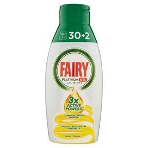 FAIRY PLATINUM LEMON GEL 650ML