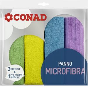 SET 3+1 PANNI MICROFIBRA CON. 34X36