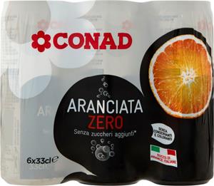 ARANCIATA ZERO CONAD CL 33X6