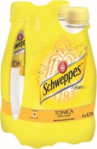 SCHWEPPES ALICE TONICA CL.25X4 PET