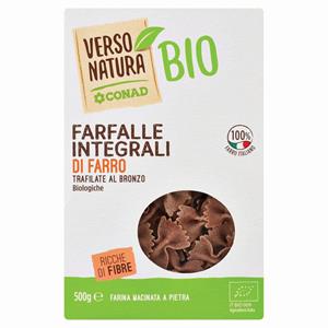 MAKARONA FARFALLE FARRO V.N BIO CONAD 500 GR