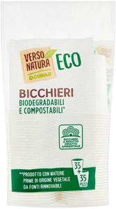 BICCHIERI VERSO NATURA 200CC 70PZ