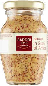 MUSTARDE GRANI ANTICHI S&I CONAD 140 GR