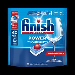 FINISH POWER REG. 40PZ