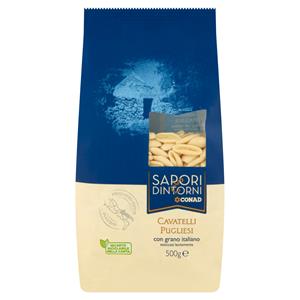 MAKARONA CAVATELLI PUGLIESI S&D 500 GR