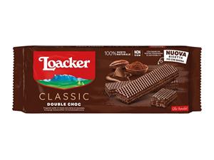 WAFERS LOACKER DOUBLE CHOC GR.175