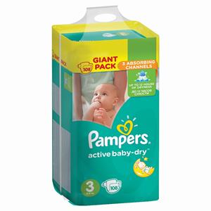 LETER LAGUR PAMPERS SENS 4X52FIJE