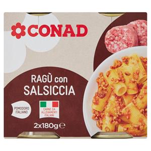 SALCE RAGU  ME SALCICE CONAD 2X180 GR